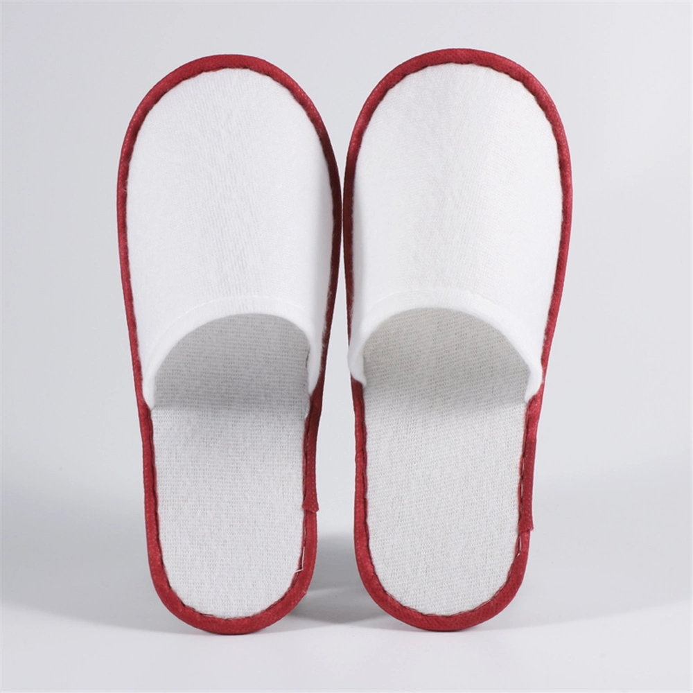 Disposable Slipper with Blue Strip for Hotel Room