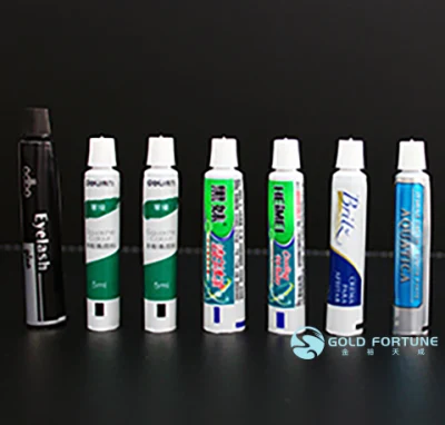 Paquete de tubo laminado de cosméticos con rodillo para crema de ojos, suero para ojos, venta al por mayor, embalaje de pestañas personalizado