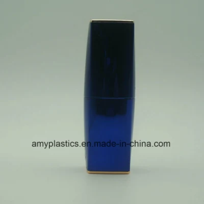 Botella de lápiz labial cuadrada de lujo para paquete cosmético