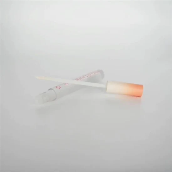 Paquete de tubos de brillo de labios cosmético de cuidado personal de tubo de lápiz labial de vidrio vacío