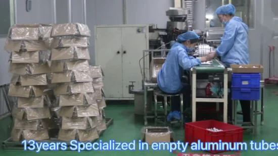 2020 Precio de fábrica 60ml Paquete de crema de manos de tubos de aluminio cosmético plegable vacío