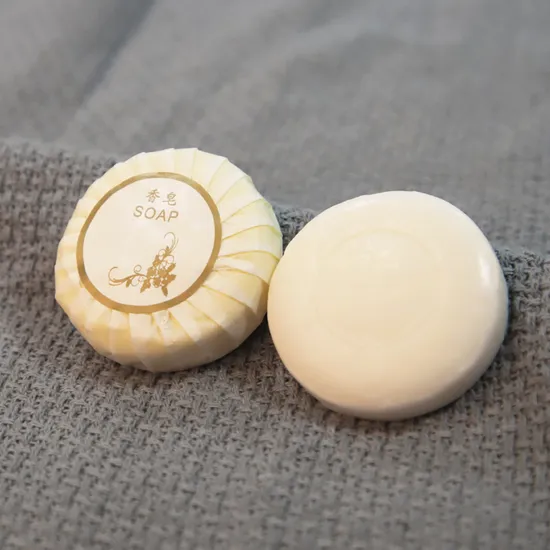 Tamaño de viaje de jabón desechable de hotel desechable con logotipo personalizado al por mayor