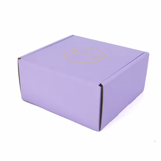 Paquete de caja de papel de cartón de bandeja de botella de cosméticos de embalaje corrugado de Kraft reciclado de impresión personalizada